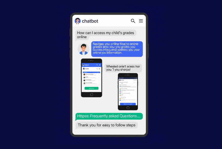 A chatbot AI Technology Lorton VA conversation showing a helpful response