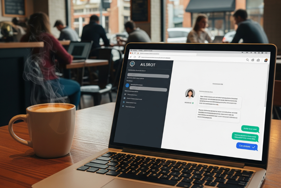 AI chatbot assisting customers in Lorton VA business