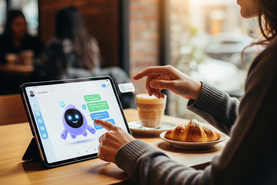AI chatbot helping Lorton customers instantly