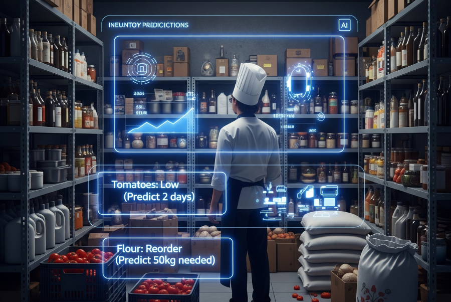 AI inventory management for Lorton VA restaurants