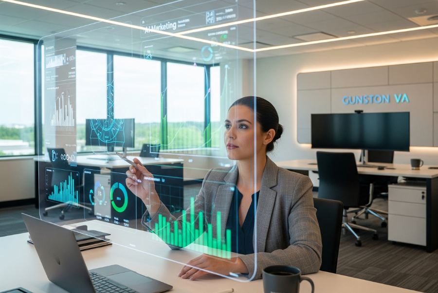 Intelligent AI Agents for marketing analytics for businesses in Gunston VA