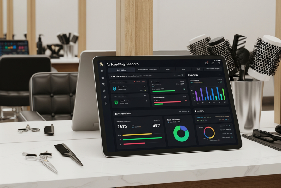 Intelligent AI Agents as a scheduling assistant in Hilltop Lorton VA hair salon