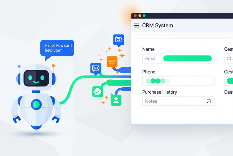 AI chatbot CRM integration for Lorton VA startups