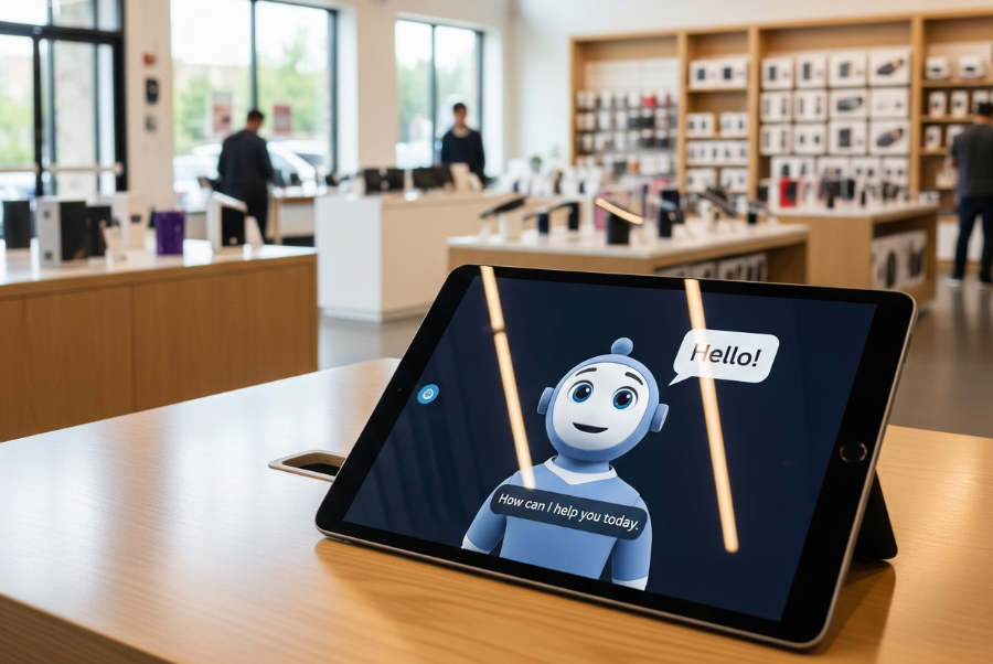Retail store in Lorton VA using ManyChat chatbot