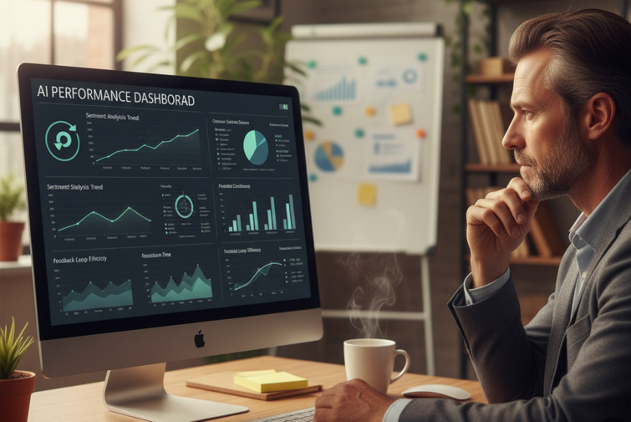 “Manager in Lorton VA improving AI agent neural network through training and feedback