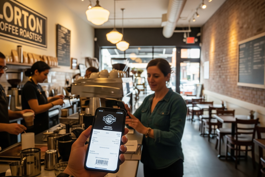Lorton VA coffee shop using AI automation for customer service