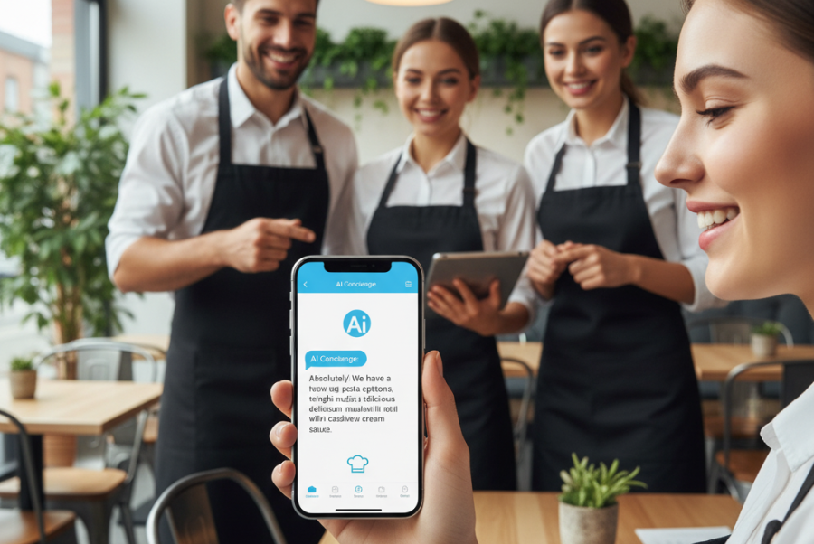 AI chatbot improving customer service for businesses in Lorton VA
