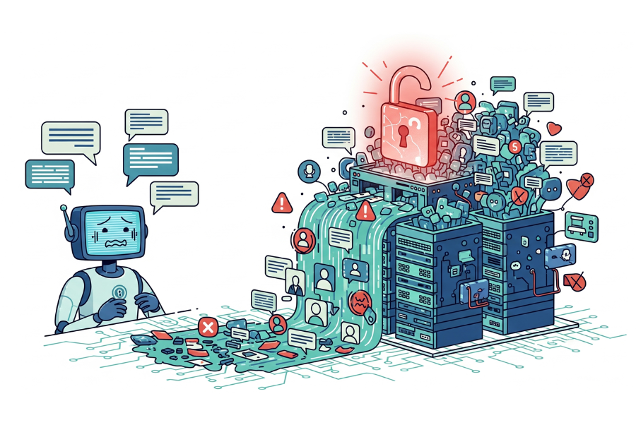 Chatbot storing too much customer data in Lorton VA