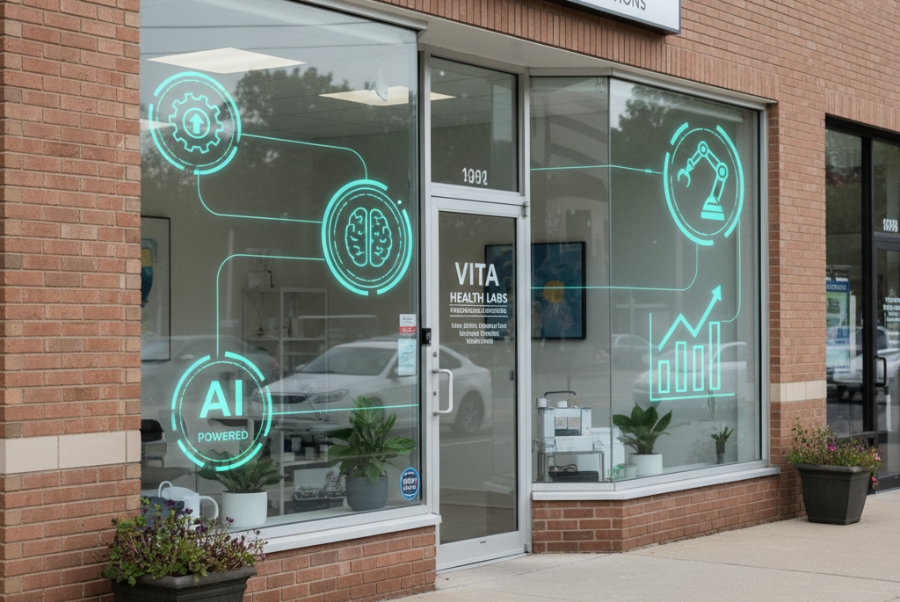 Hero image of small business in Lorton VA using artificial intelligence automation tools