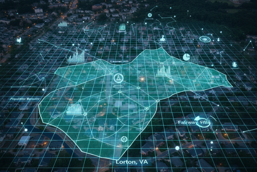 Local data from Crosspointe and Laurel Hill powering AI agent neural networks in Lorton VA
