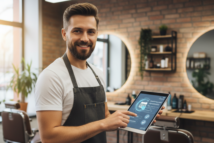 Lorton VA barber shop using AI agent to confirm appointments and reduce no-shows