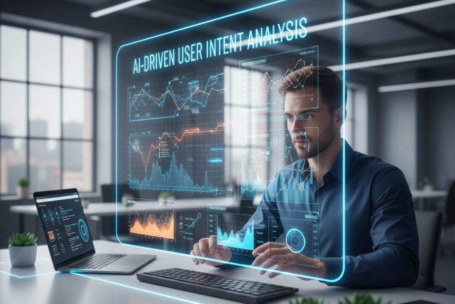 AI understanding search intent better than traditional SEO illustration