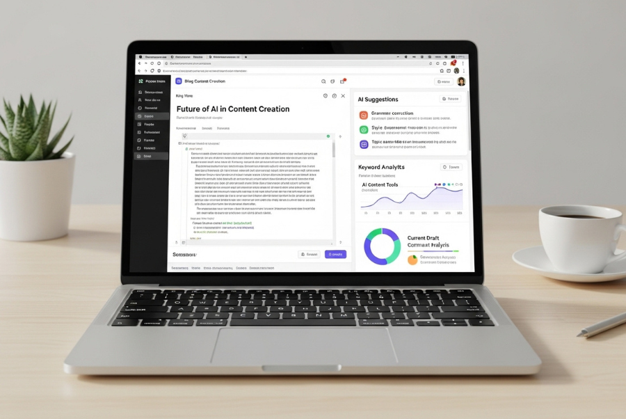 AI content creation and SEO optimization for local businesses in Fairfax VA