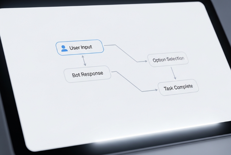 simplified chatbot conversation flow improving engagement metrics

