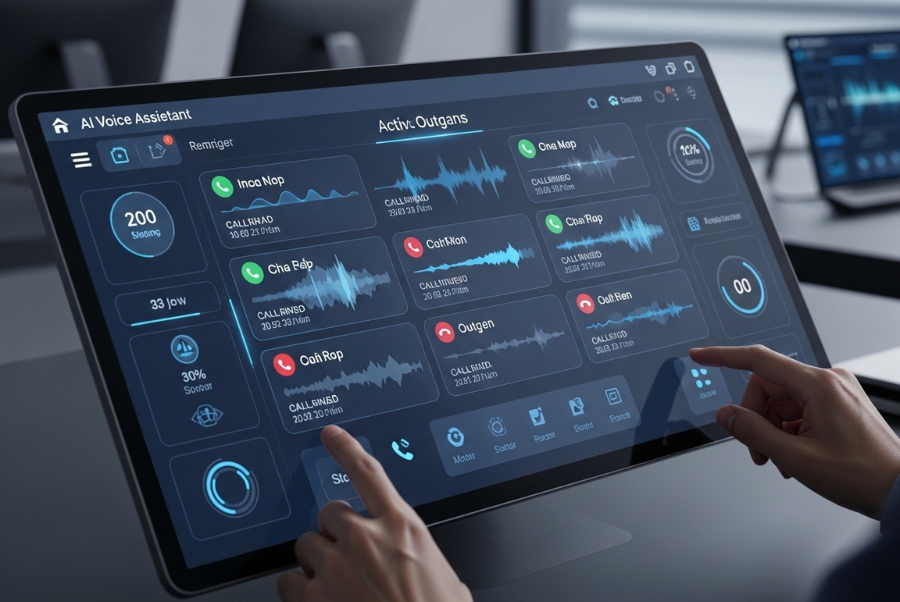 voice AI handling customer calls automatically Tysons VA

