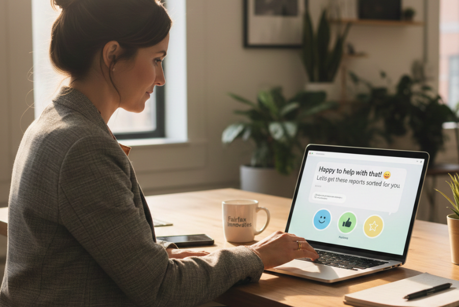 emotional intelligence chatbots helping Fairfax VA business owner connect with customers