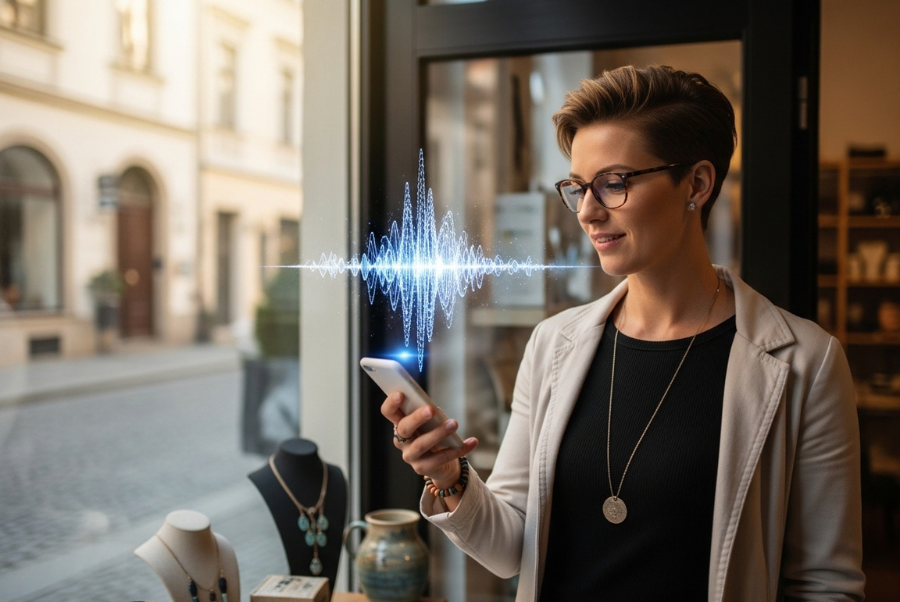 Text-to-speech chatbots Alexandria VA helping local business owner increase sales calls