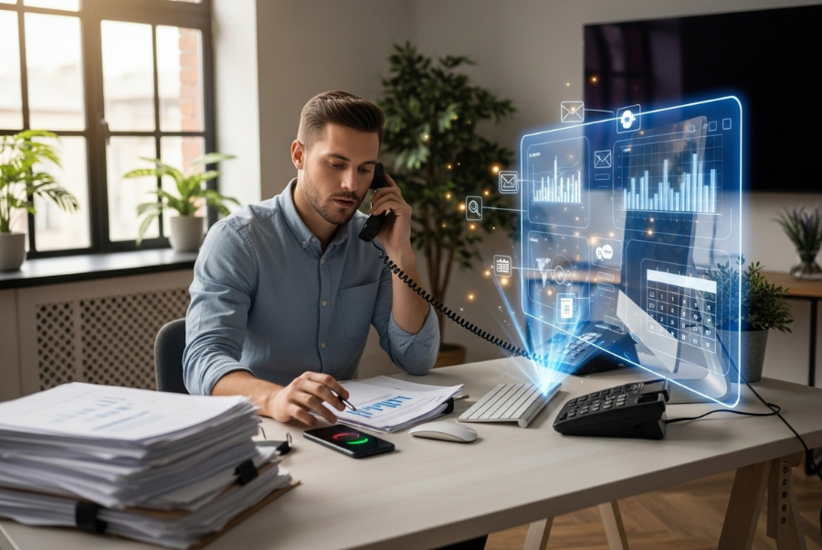 AI Agent Automation Lorton VA helping business owner manage tasks